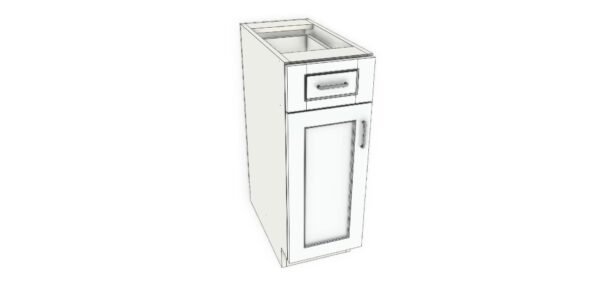 Base Cabinet with One Drawer – 12 Inches - Image 4