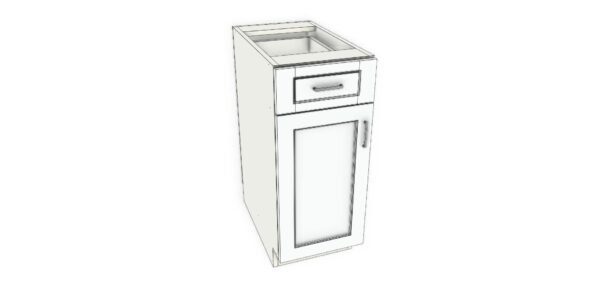 Base Cabinet with One Drawer – 14 Inches - Image 5