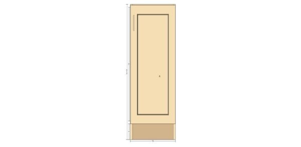 Single Door 15 Inches Cabinet - Image 6