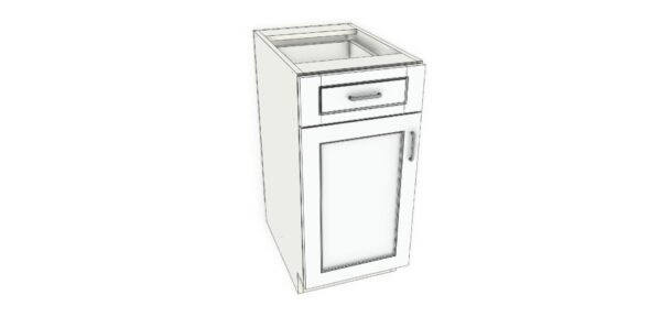 Base Cabinet with One Drawer – 16 Inches - Image 2