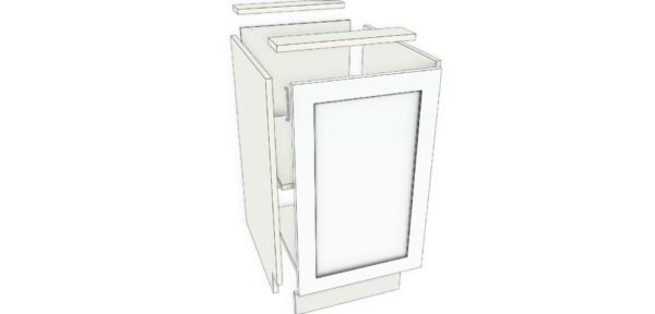 Single Door 19 Inches Cabinet - Image 3