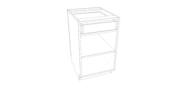 Base Cabinet with One Drawer – 20 Inches