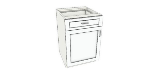 Base Cabinet with One Drawer – 22 Inches - Image 2