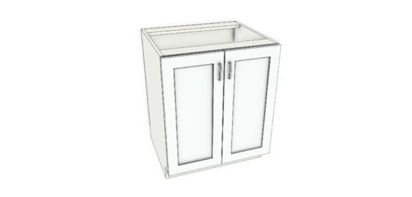 Base Cabinet with Double Doors – 28 Inches - Image 4