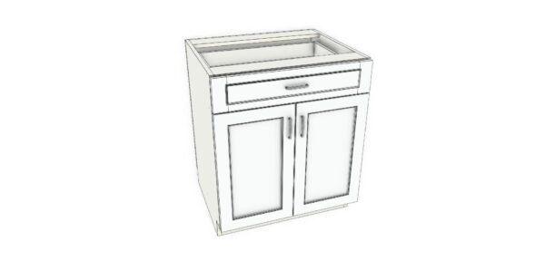 Base Cabinet with One Drawer – 29 Inches - Image 3