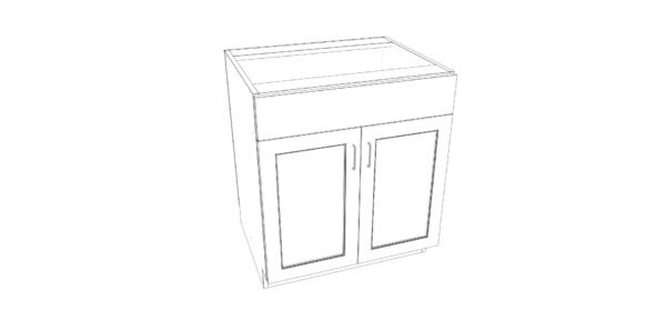 Sink Cabinet - 30 Inches - Image 3