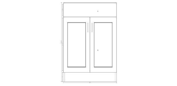 Sink Cabinet - 30 Inches - Image 4