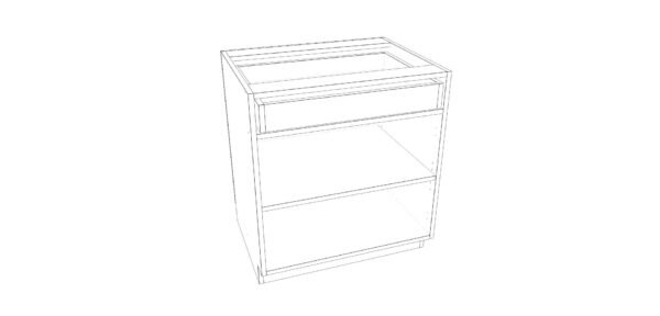 Base Cabinet with One Drawer – 31 Inches