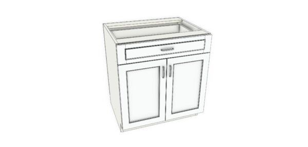 Base Cabinet with One Drawer – 31 Inches - Image 5