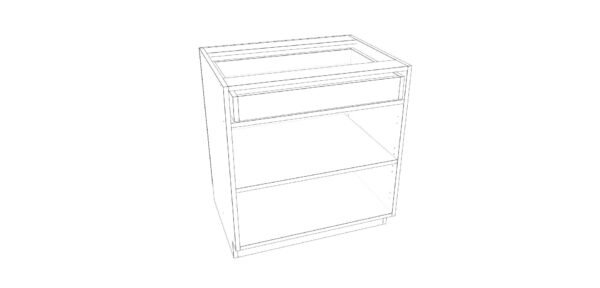 Base Cabinet with One Drawer – 32 Inches