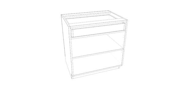 Base Cabinet with One Drawer – 33 Inches - Image 5
