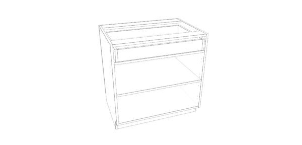 Base Cabinet with One Drawer – 34 Inches