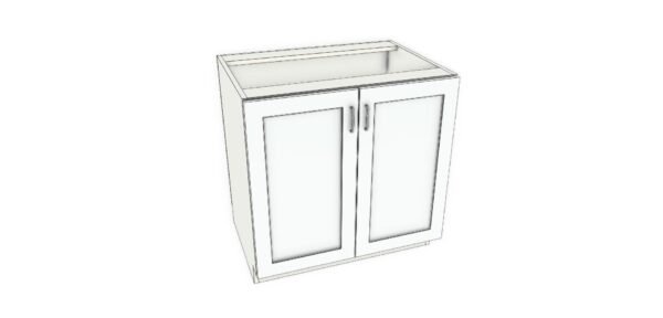 Base Cabinet with Double Doors – 34 Inches - Image 4