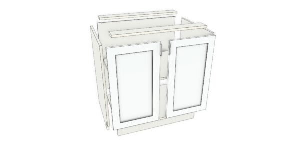 Base Cabinet with Double Doors – 34 Inches - Image 3