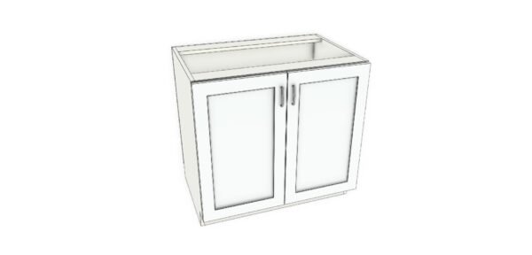 Base Cabinet with Double Doors – 36 Inches - Image 4
