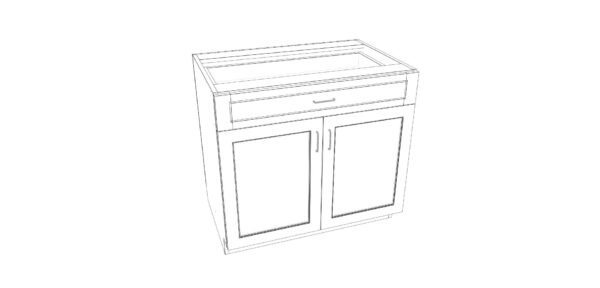 Flat Panel with Three Drawer – 37 Inches (Copy)