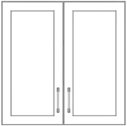 30" High Wall Cabinets - Thermofoil Doors