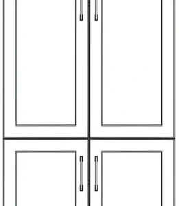 Tall Cabinets - Thermofoil Doors